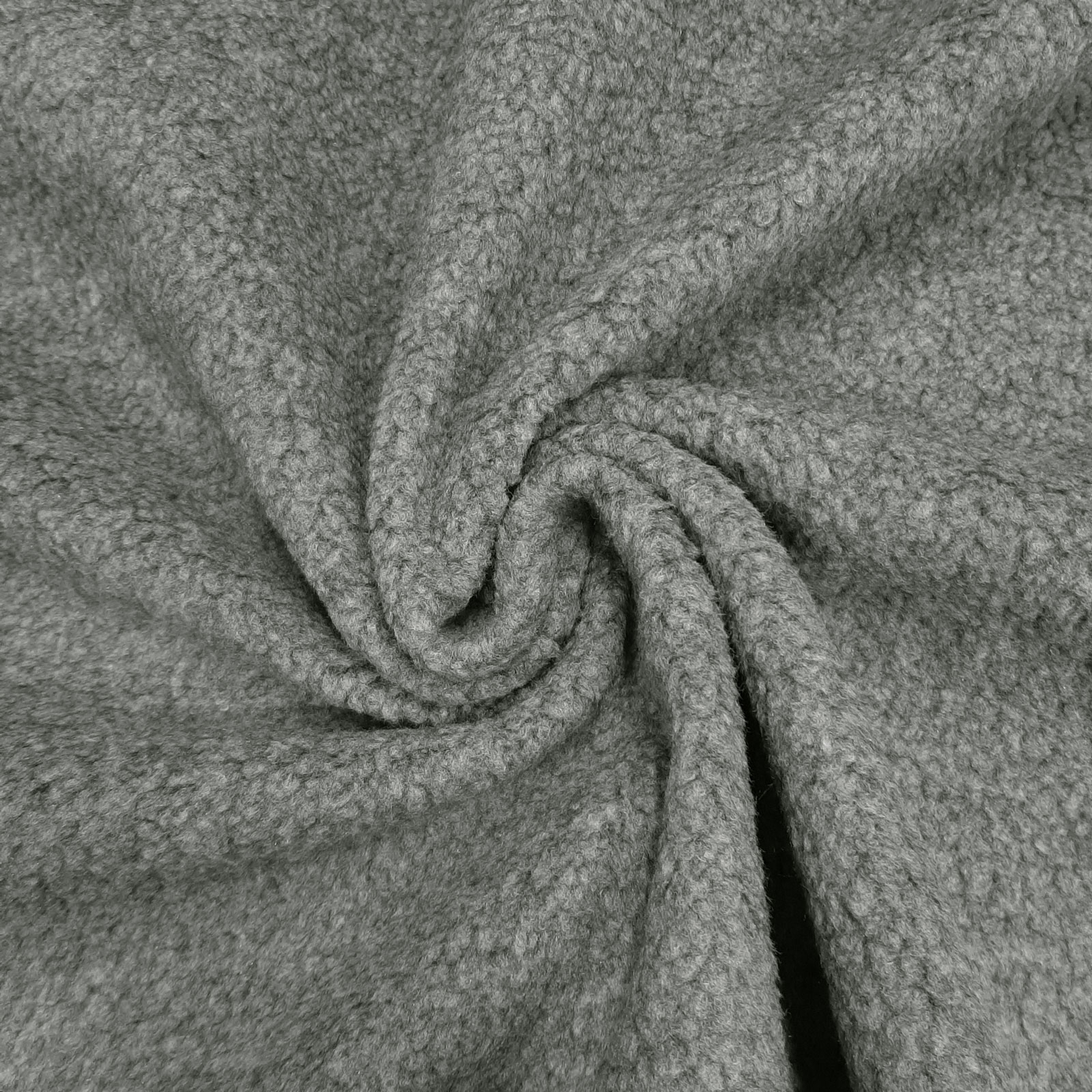 Addy - Pelle di agnello a doppia trama in lana termica / maglia – Grigio