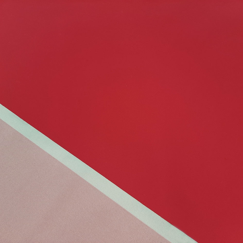 Mahina - tessuto riflettente - rosso - per 10cm