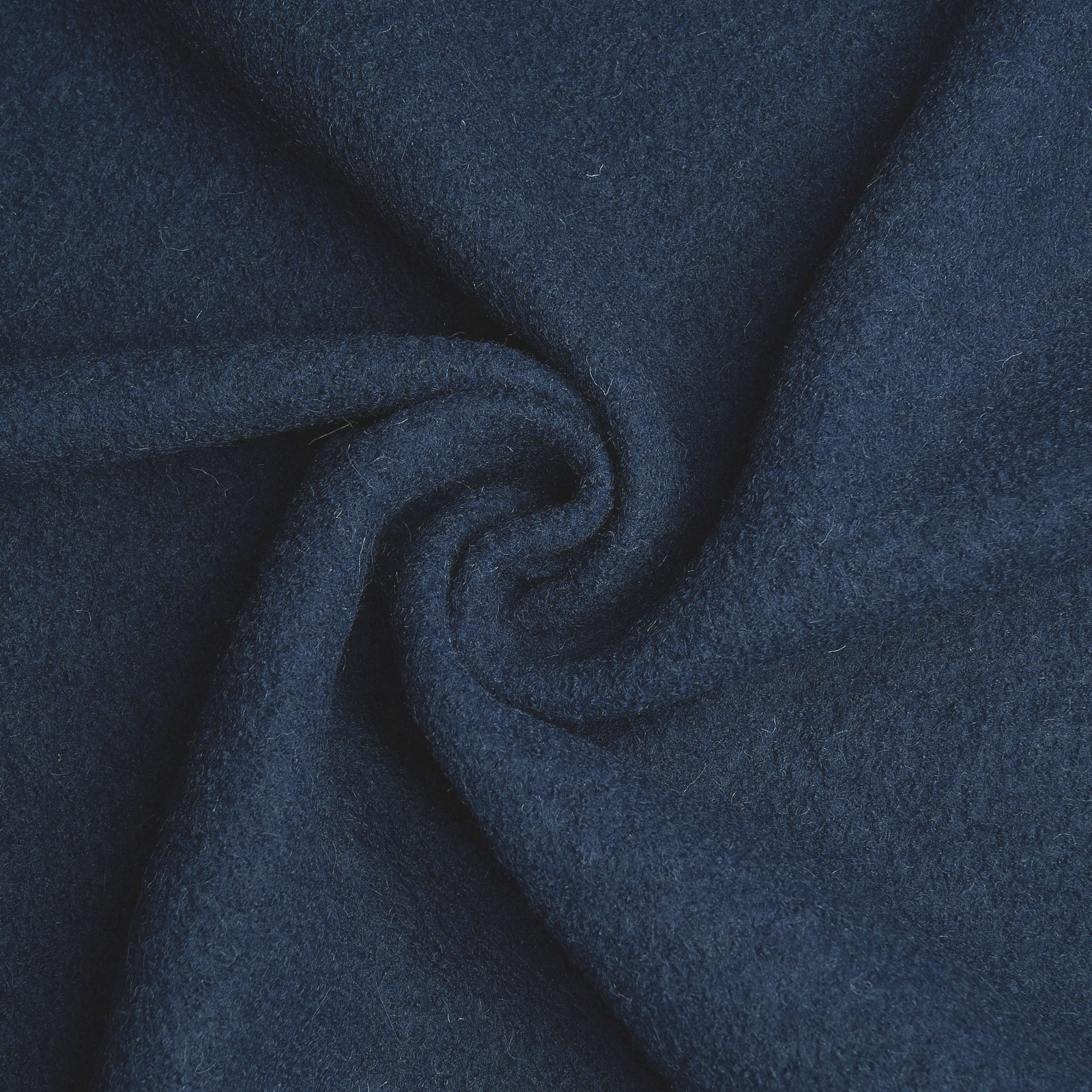 Fabian - Lana da cucina / Loden lavorato a maglia in 100% pura lana vergine - Blu indigo