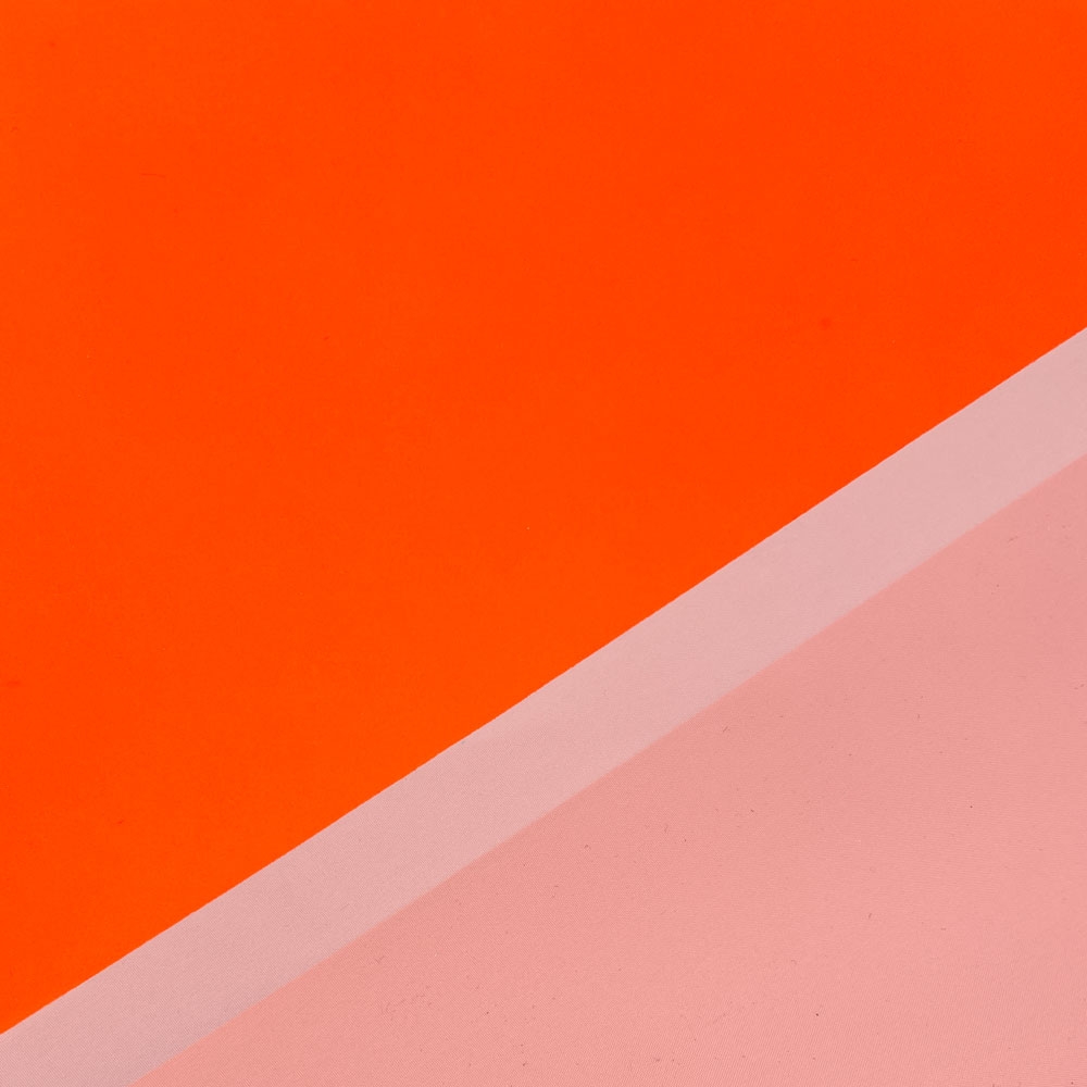 Suri – Tessuto riflettente - Arancione neon - per 10 cm