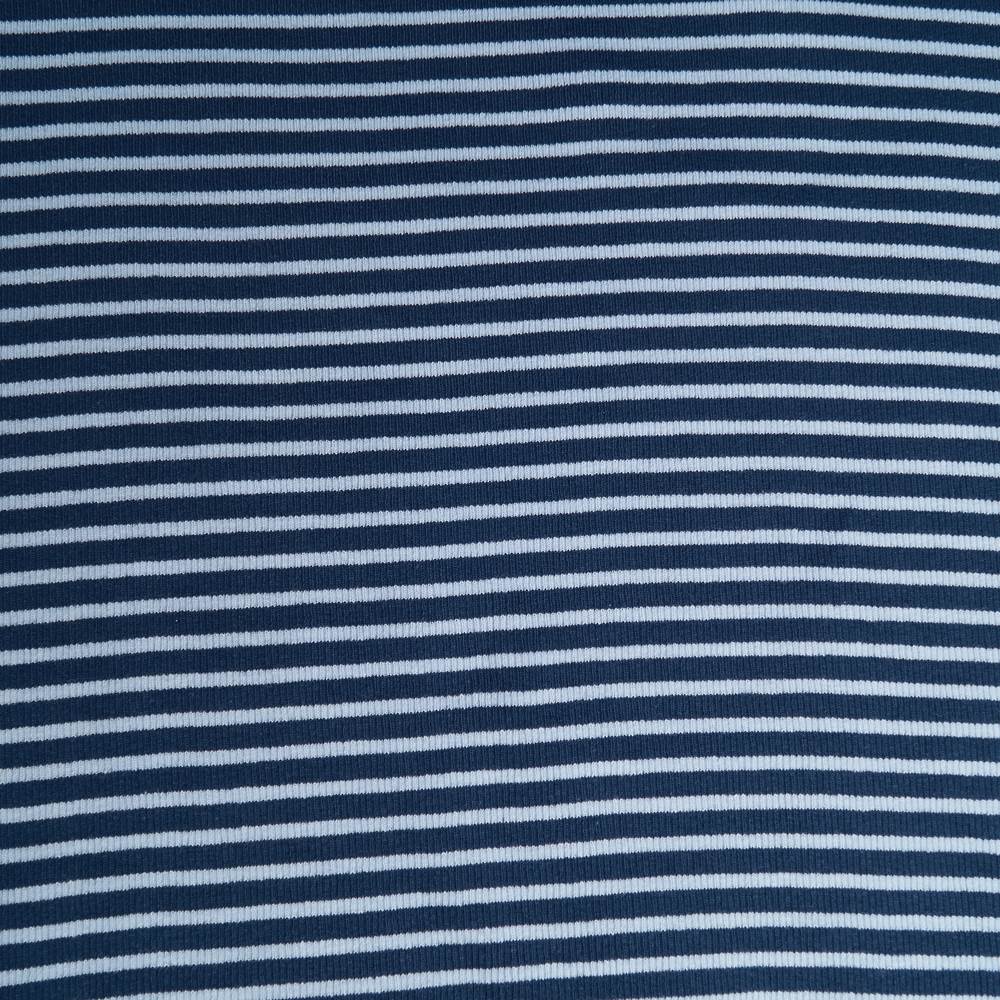 Fynn maglia polsini / tubolare in tessuto a maglia (luce blu-azzurro) per 10 cm