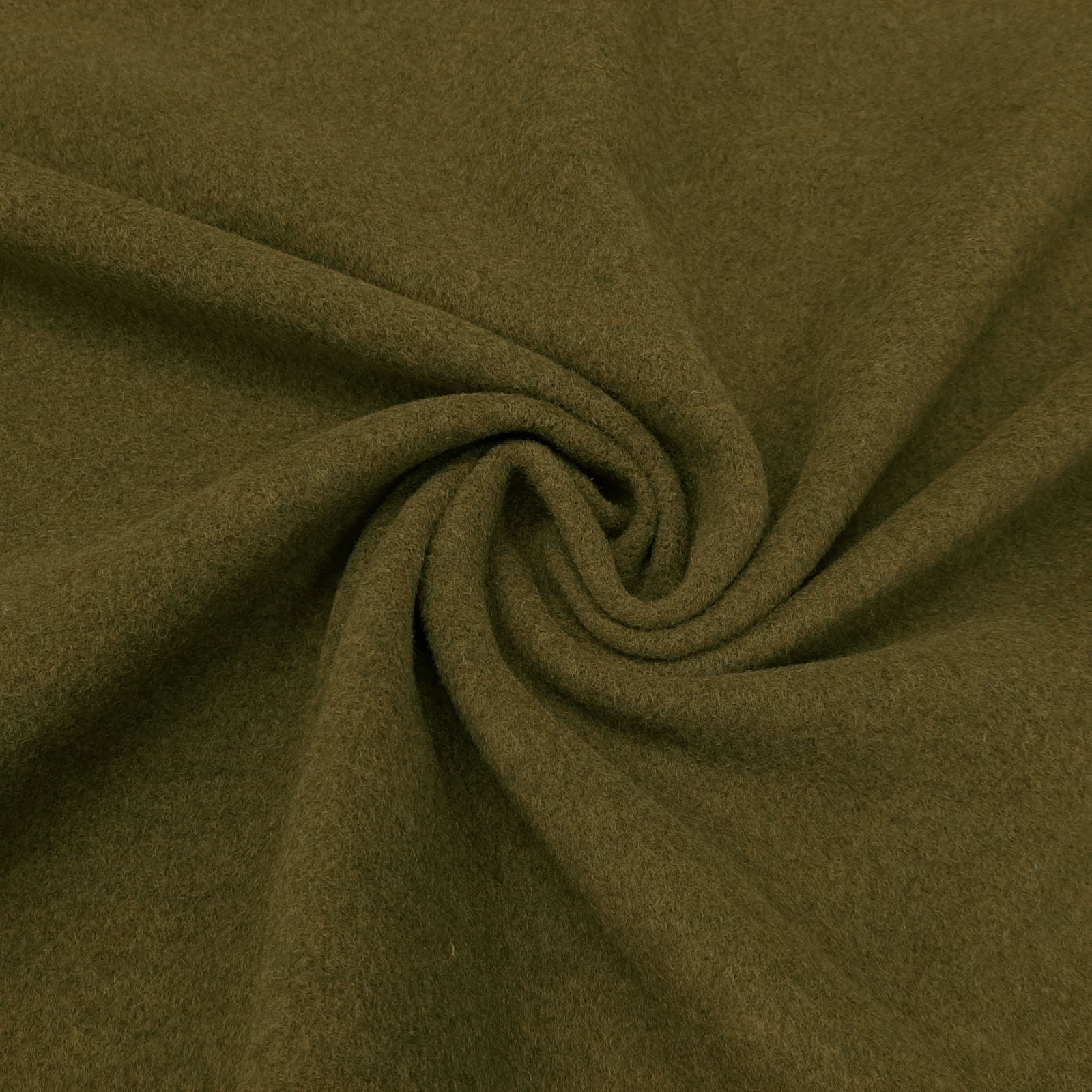 GABY  Tessuto di lana – Verde muschio