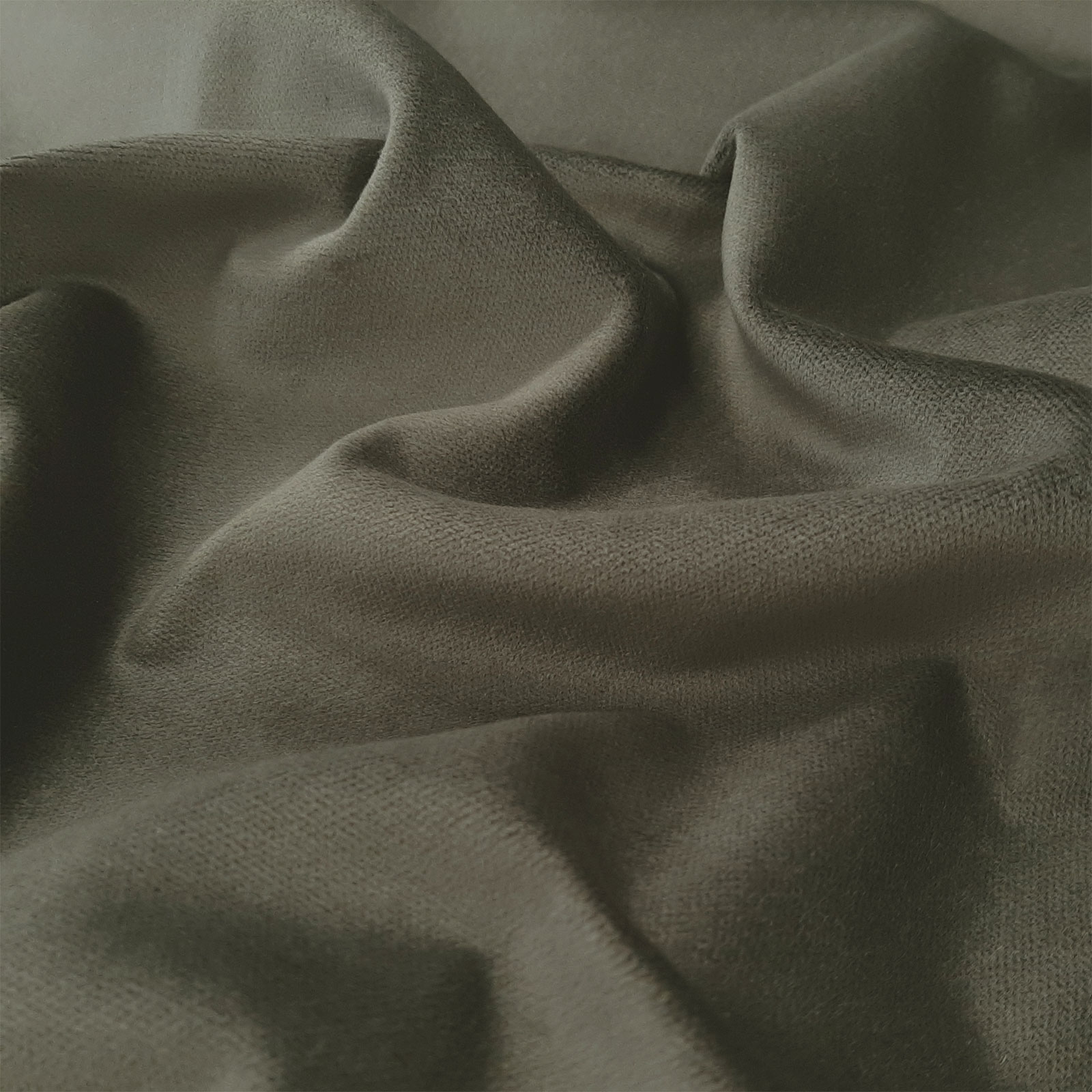 Franz - Velluto per abiti / velluto di cotone – Grigio
