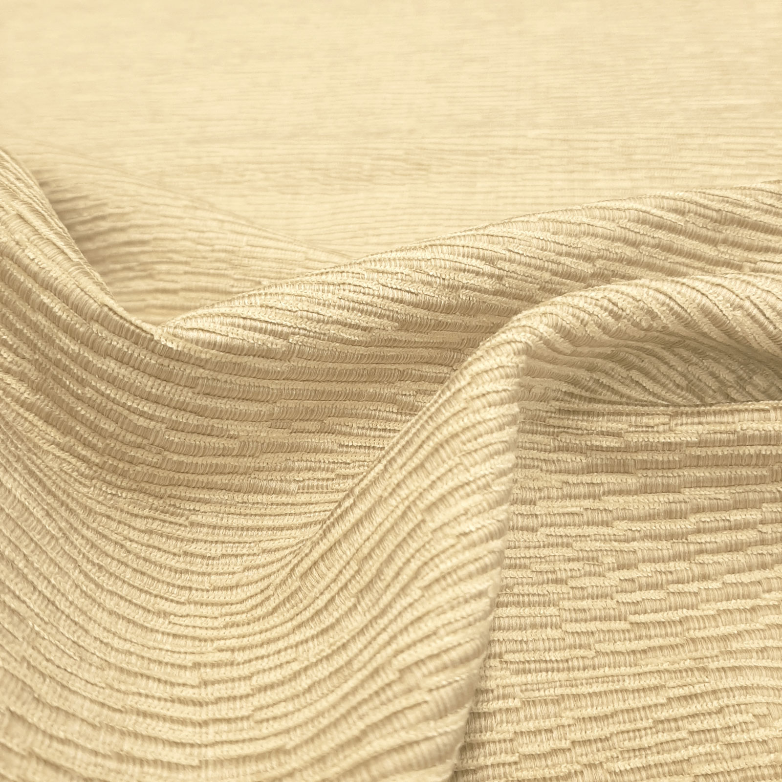 Sahco® Costes - Tessuto per tappezzeria di design con seta – Beige
