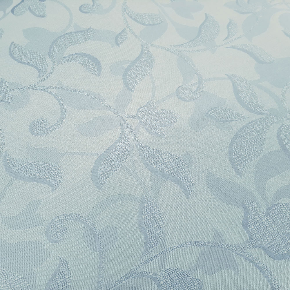 Jacquard Hanni - tessuto per tende e tovaglie - blu cristallo