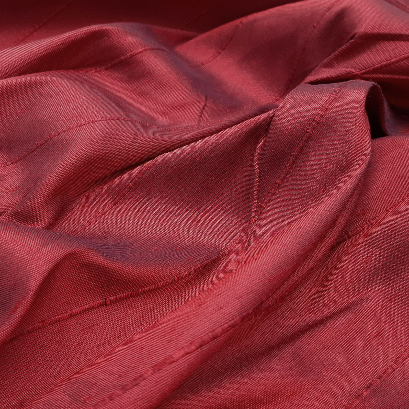 Sahco® B057 - Tessuto per tappezzeria e decorazione - 100% seta – Rubino