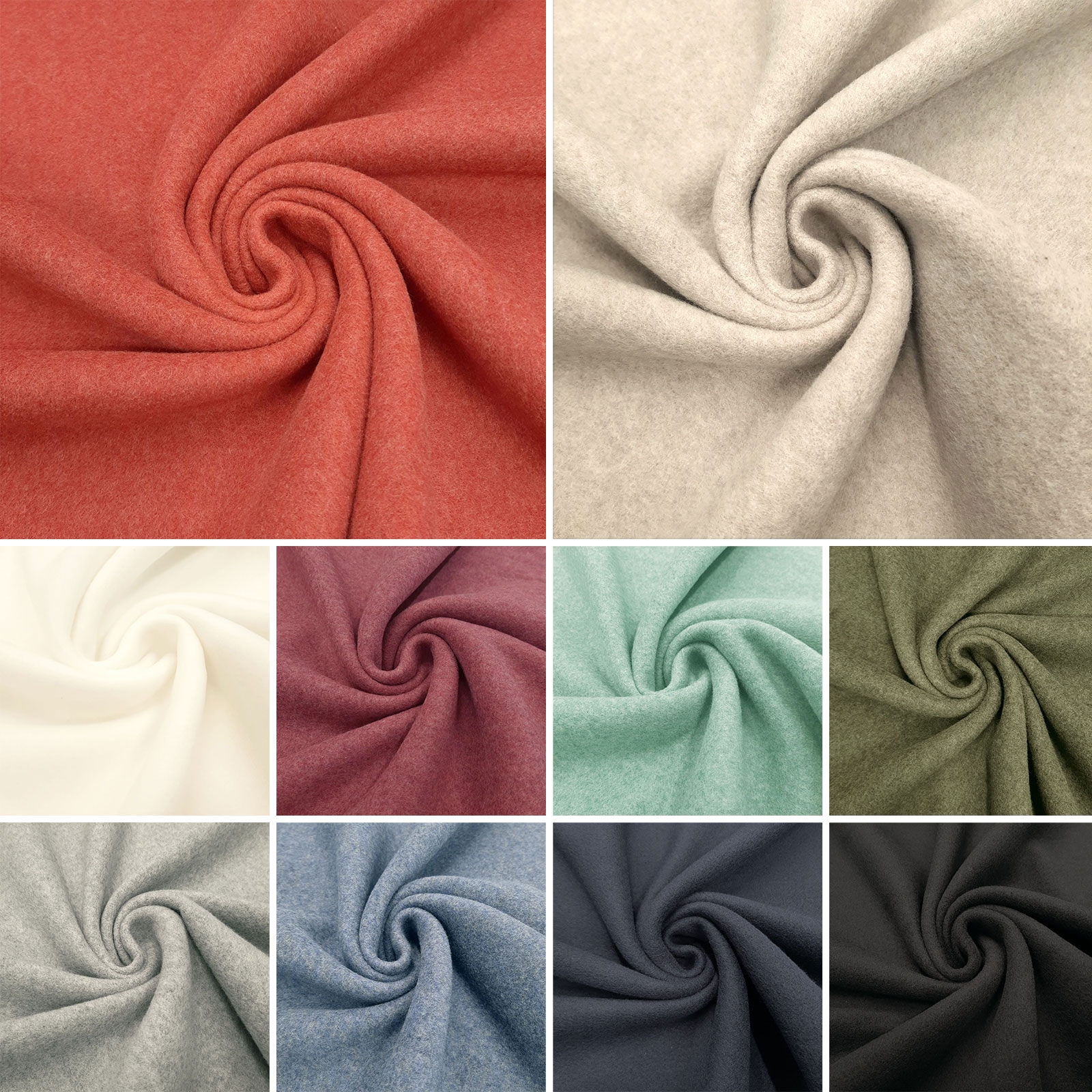 Organic Cotton Fleece - Pile di cotone di alta qualità – Cotone biologico