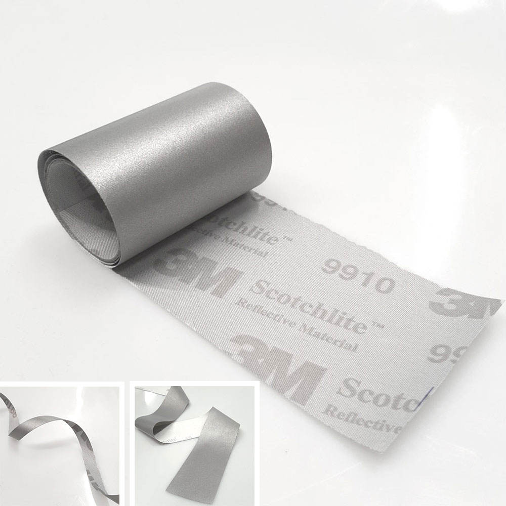 Nastro riflettente - Tessuto riflettente 3M™ Scotchlite™ - 10mm, 50mm & 70mm