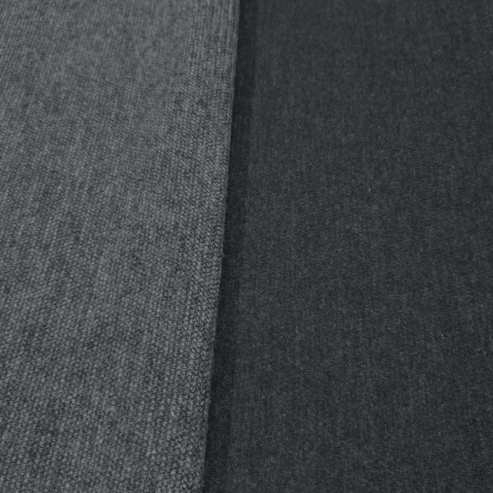 Firas - Maglia di lana double face - grigio-melange
