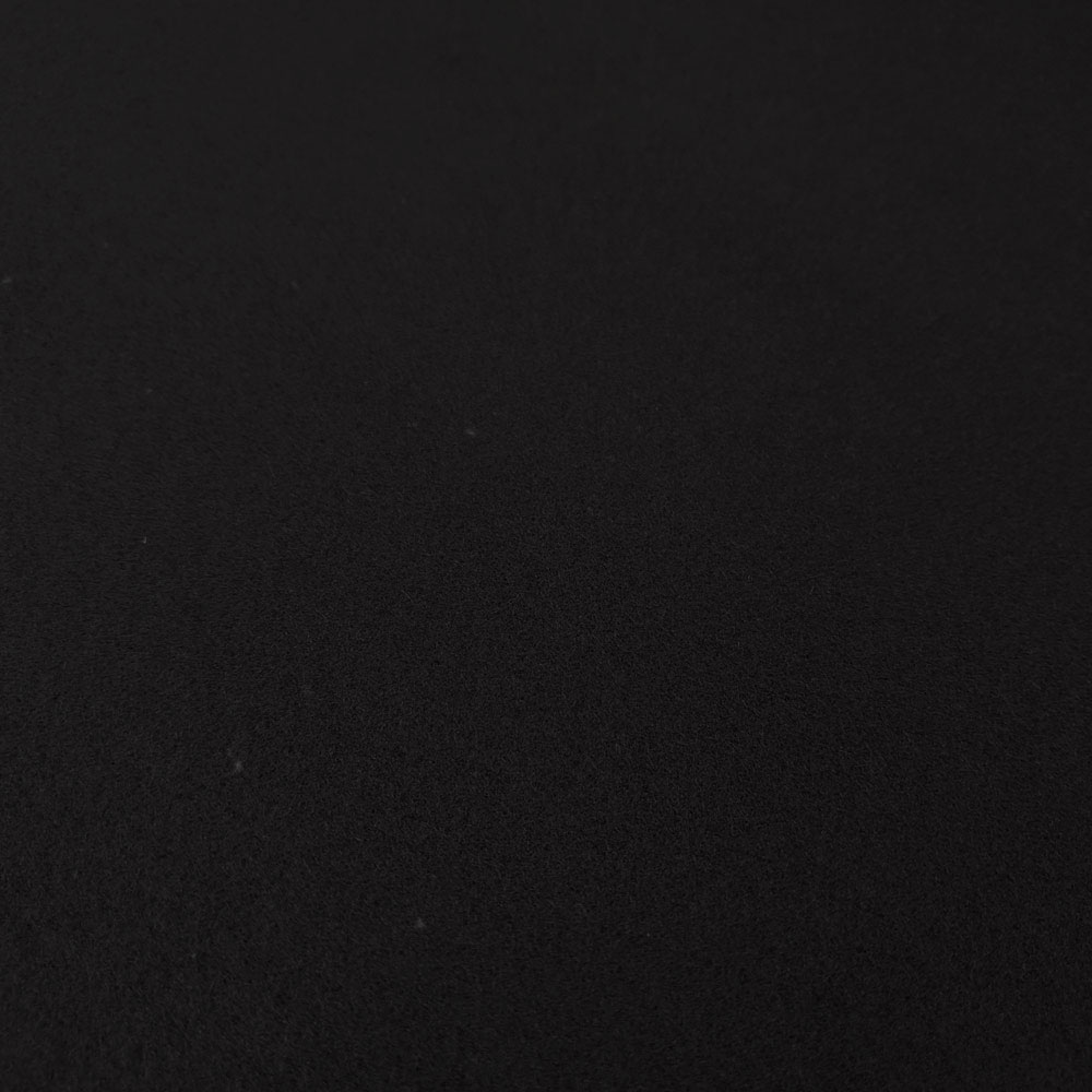 Grande Velour – Velluto di Lana – Leggera 1B Qualità – Nero