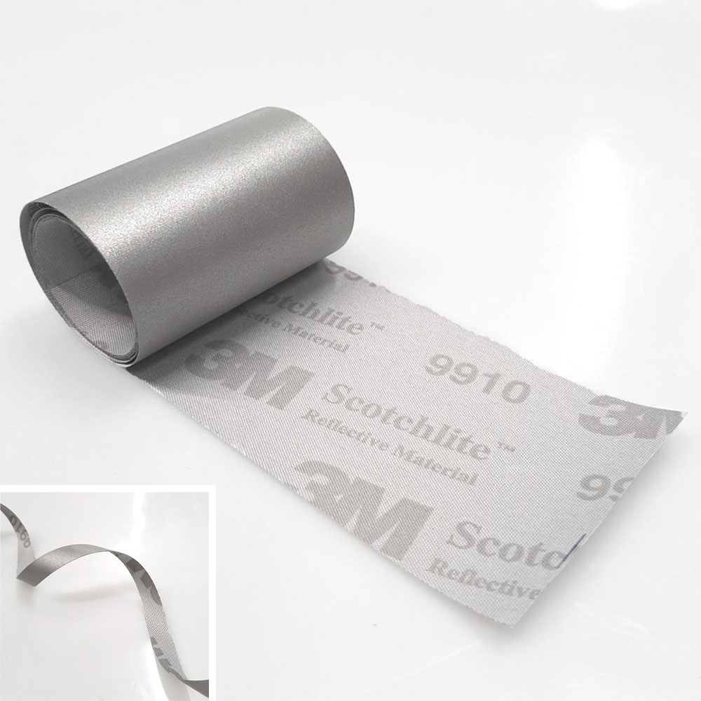 Nastro riflettente - Tessuto riflettente 3M™ Scotchlite™ 9910 - 10mm & 70mm