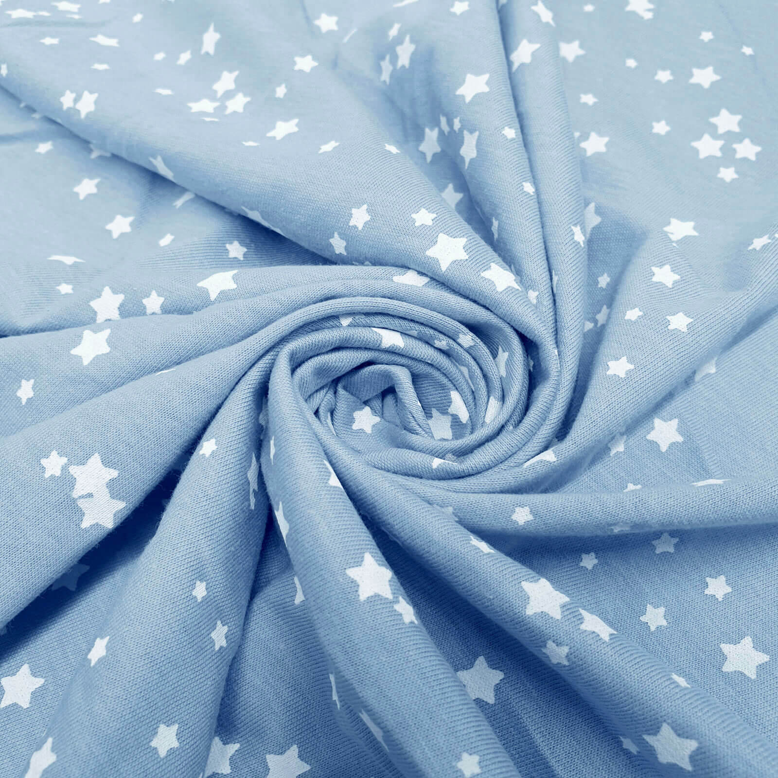 Felo - Maglia di cotone con stelle - Azzurro