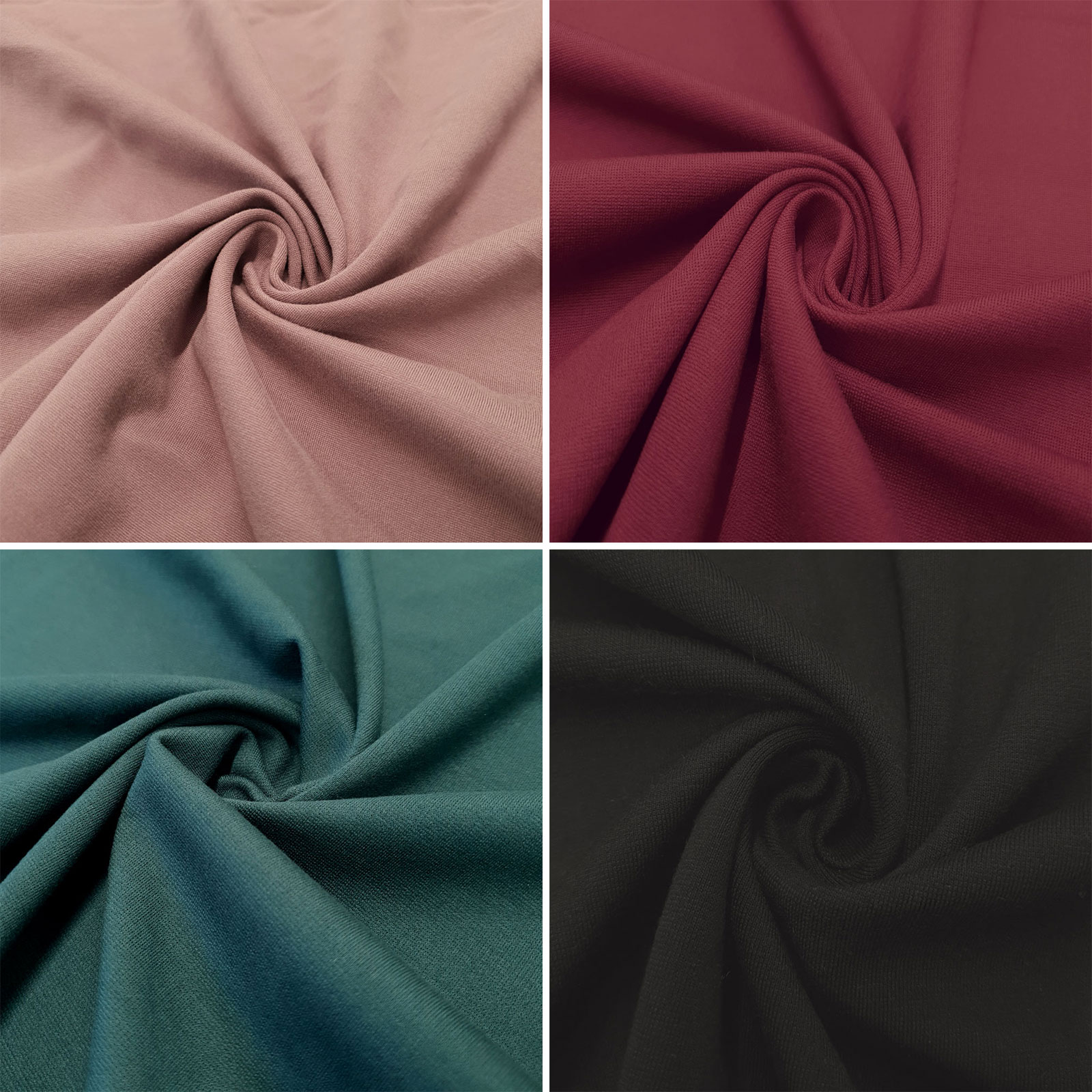 Milana - OEKO-TEX® Maglia interlock - 4-Way-Stretch