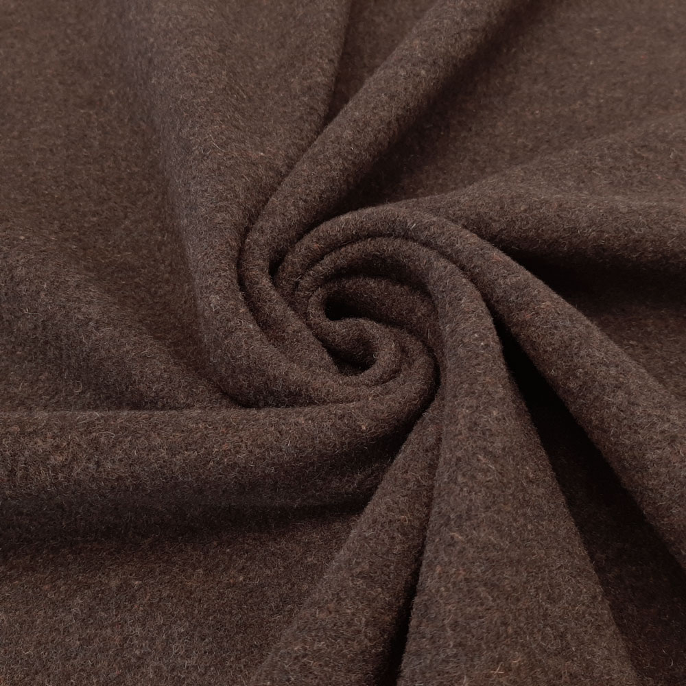 Mountain - Tessuto in lana cashmere, lana per cappotti - Marrone