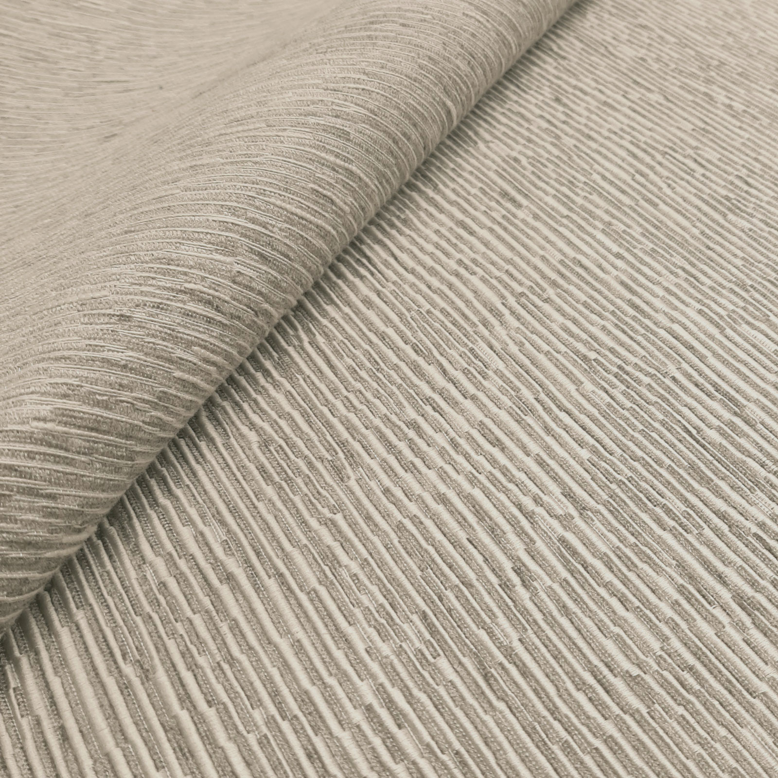 Sahco® Costes - Tessuto per tappezzeria di design con seta – Argento
