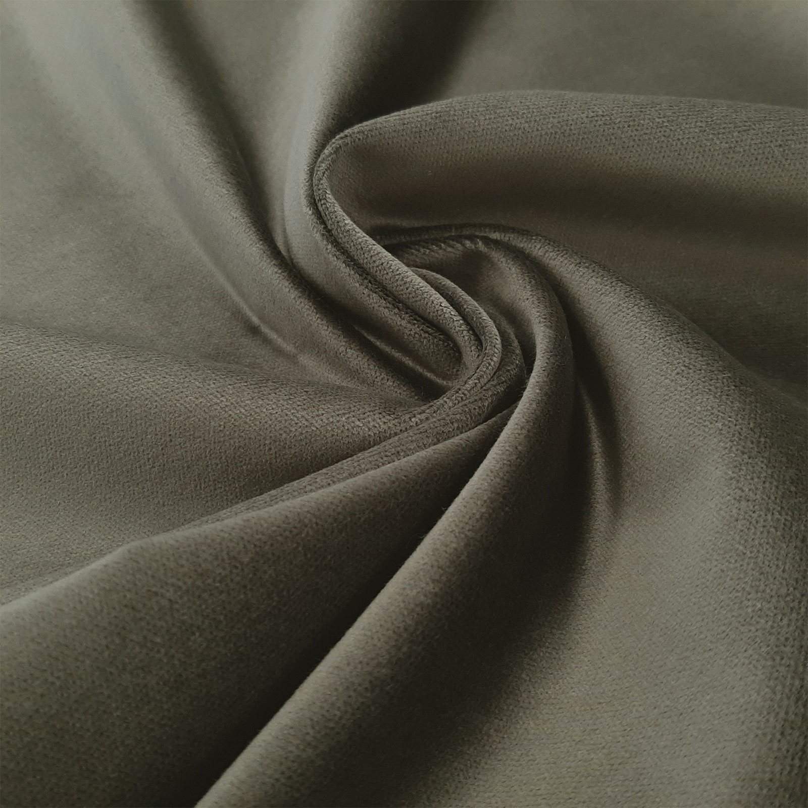 Franz - Velluto per abiti / velluto di cotone – Grigio