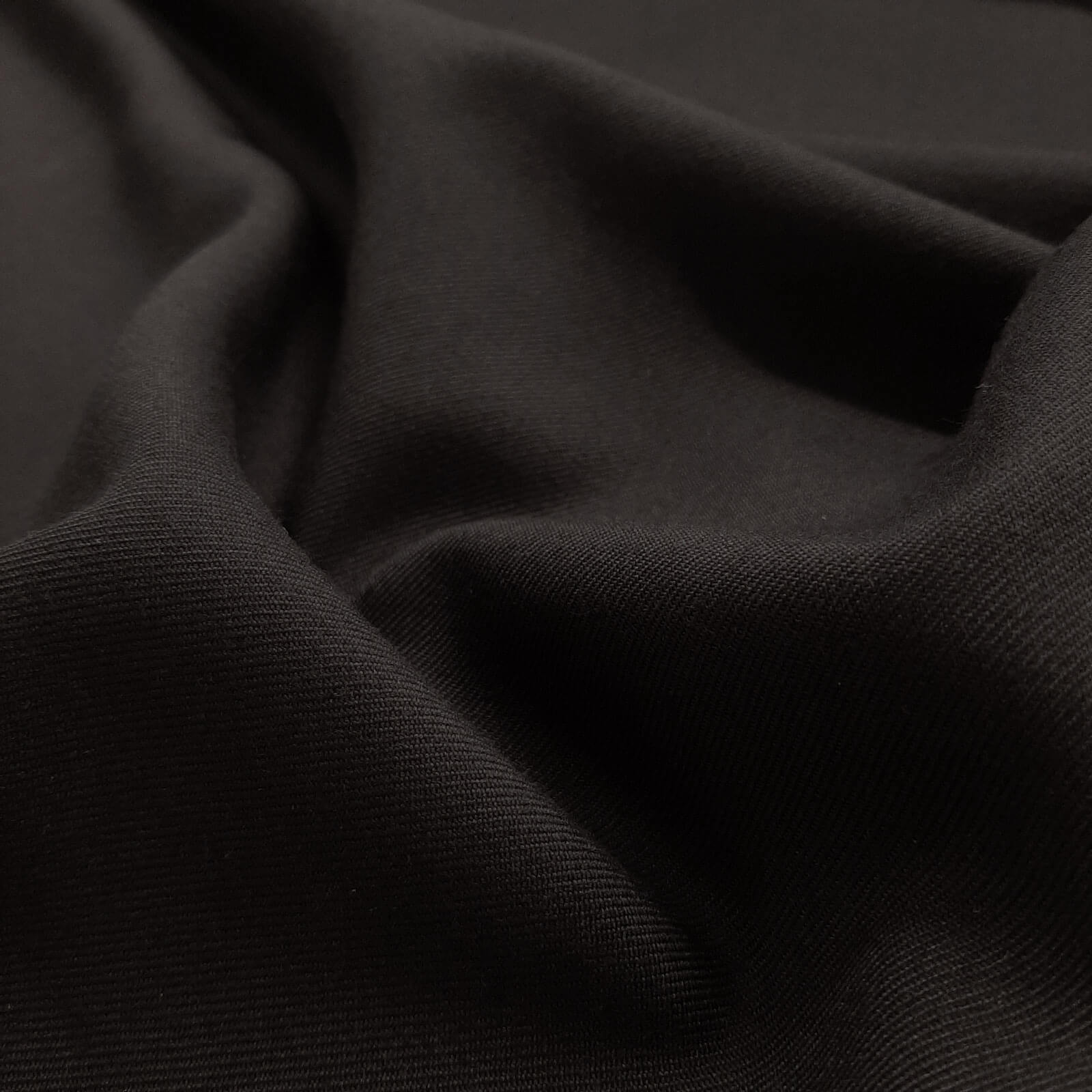 Franziskus - Panno di lana / Panno uniforme - Nero 