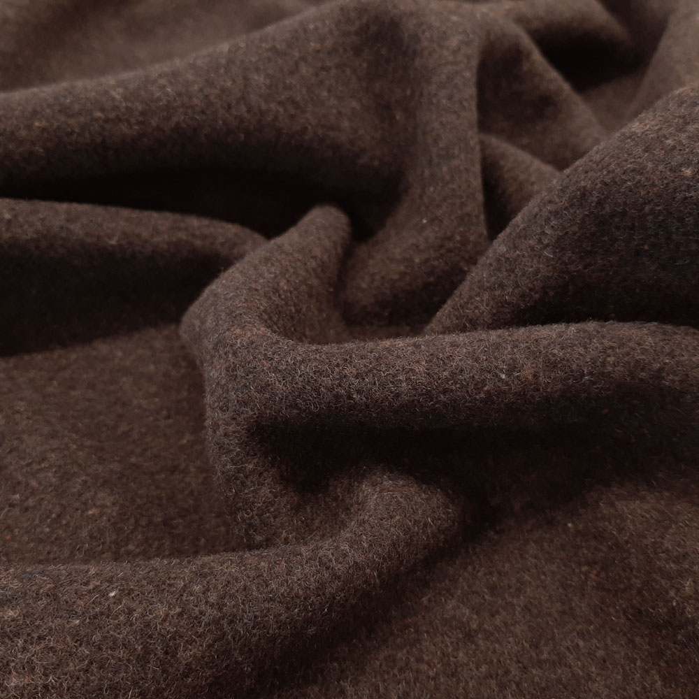 Mountain - Tessuto in lana cashmere, lana per cappotti - Marrone