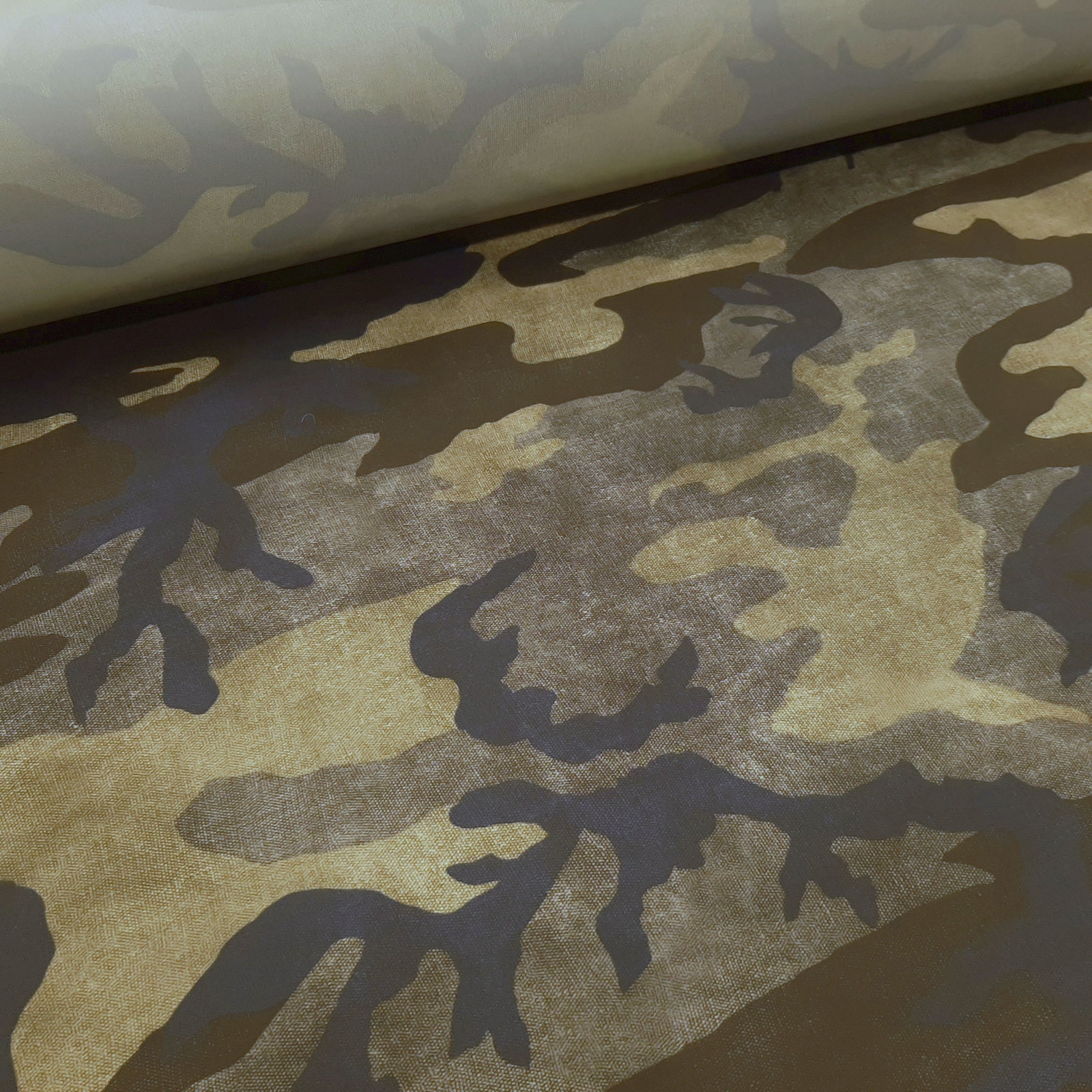 Tessuto esterno laminato Brix con motivo stampa camouflage/mimetico