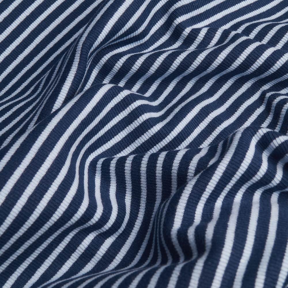 Fynn maglia polsini / tubolare in tessuto a maglia (luce blu-azzurro) per 10 cm