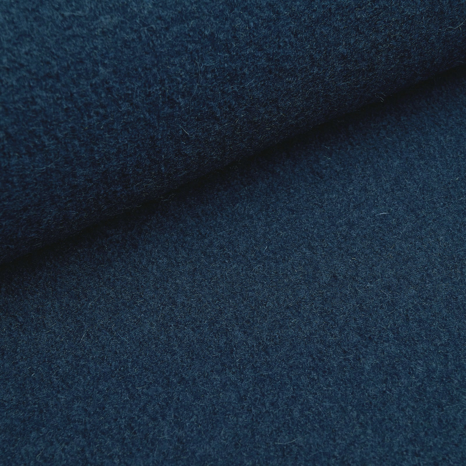 Fabian - Lana da cucina / Loden lavorato a maglia in 100% pura lana vergine - Blu indigo