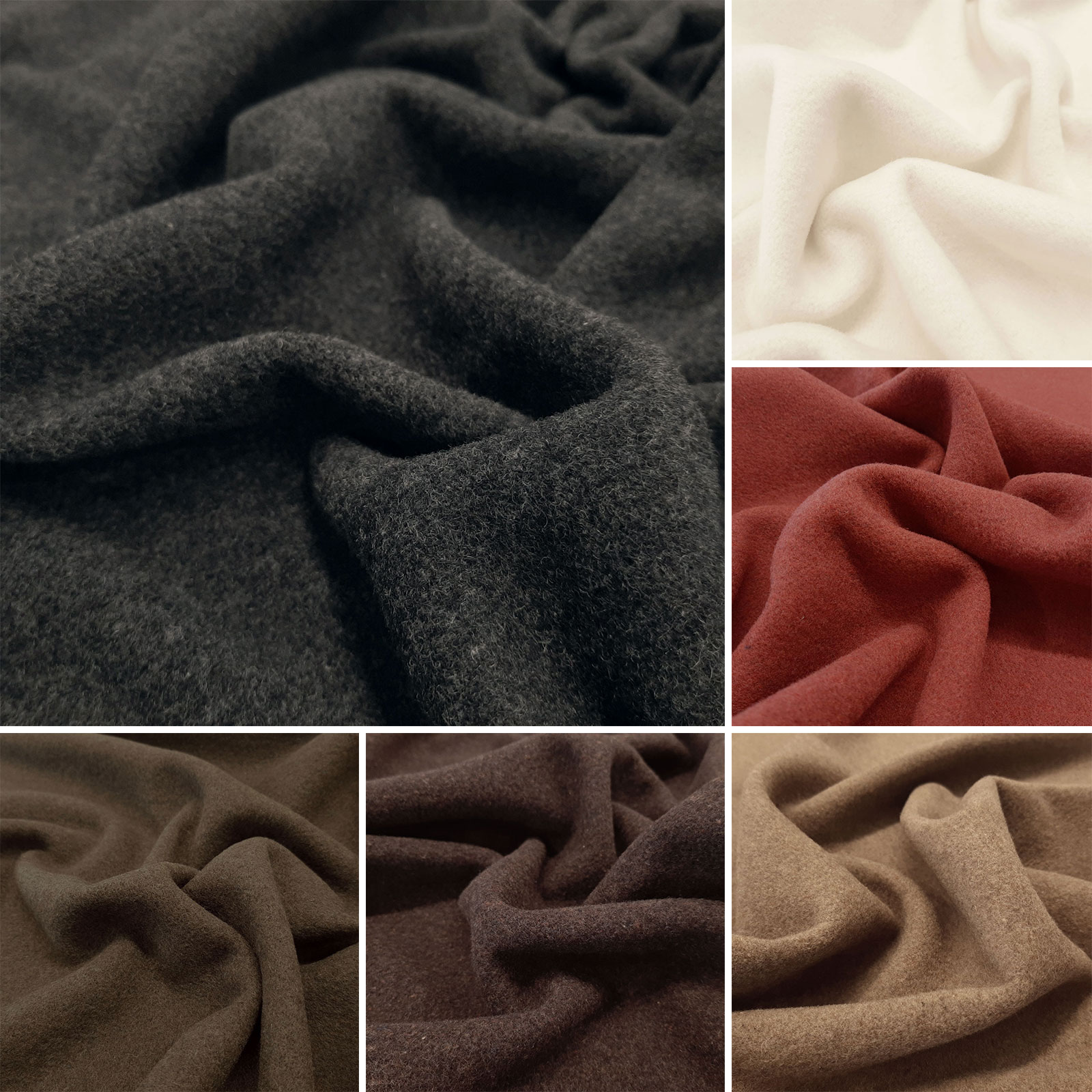 Mountain - Tessuto in lana cashmere, lana per cappotti 